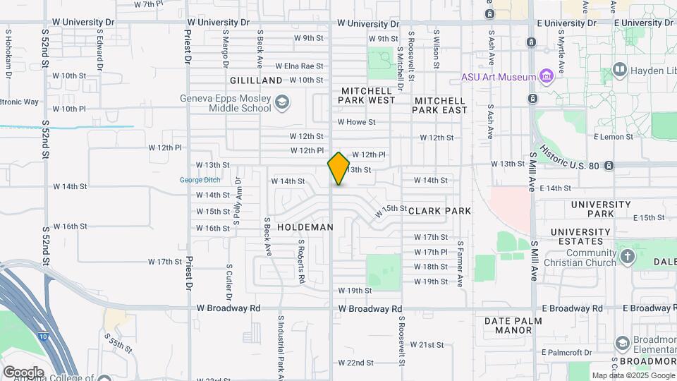 824 W Parkway Blvd Map and Location Details