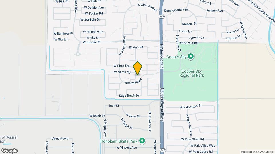 17601 N Vera Cruz Ave Mapa y Detalles de la Ubicación