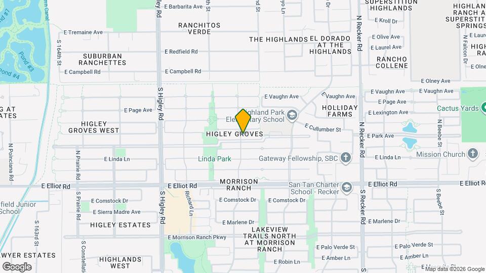 3530 E Park Ave Mapa y Detalles de la Ubicación