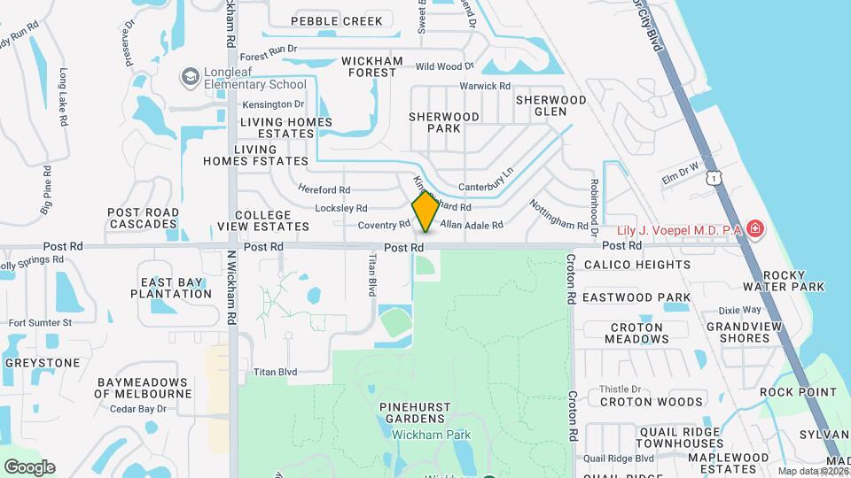 2452 Post Rd, Unit 2 Map and Location Details