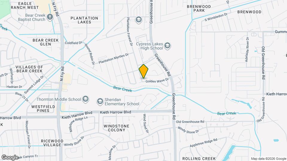 5414 Plantation Forest Dr Map and Location Details