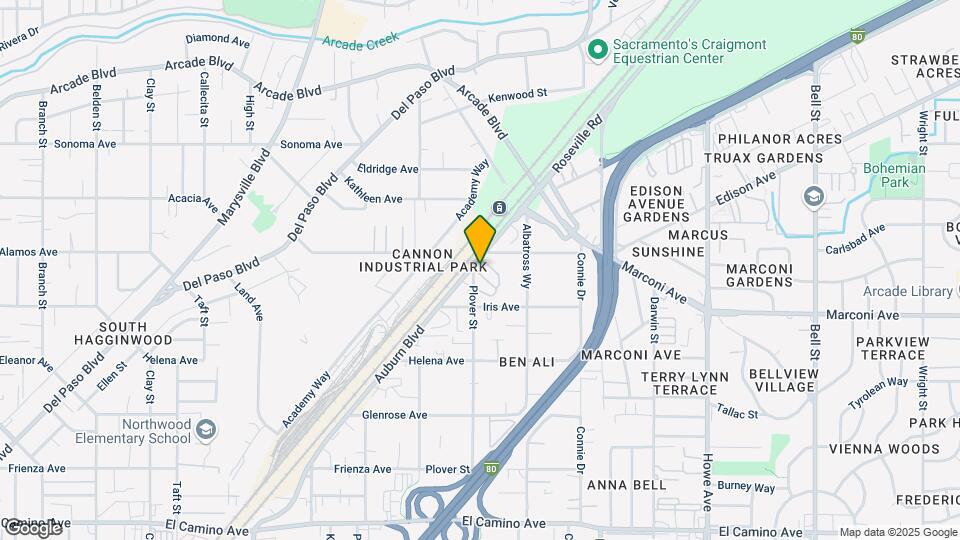 Sacramento Mobile Home & RV Park Map and Location Details