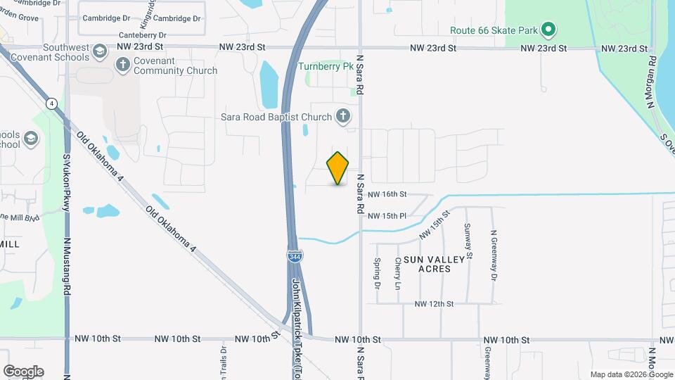 10612 NW 17th St Map and Location Details