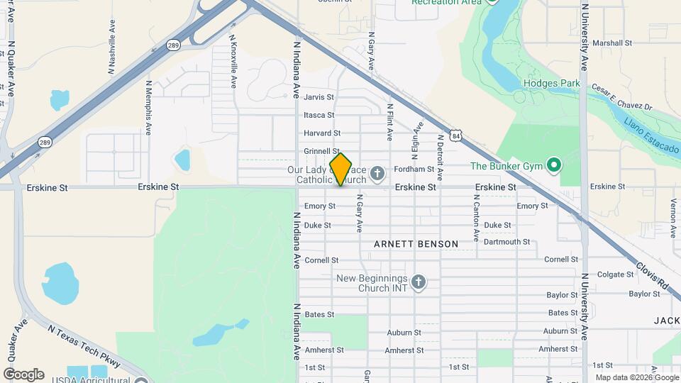 3213 Erskine St Map and Location Details