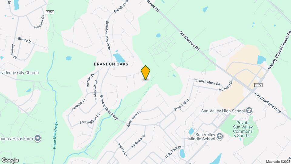 7037 Honey Tree Ln Map and Location Details