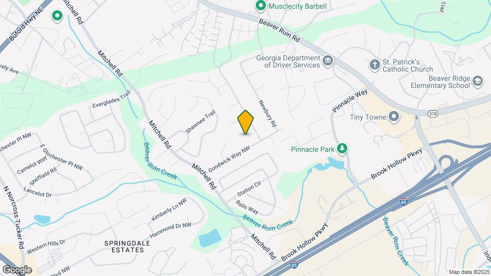 5458 Terrace Garden Way Map and Location Details