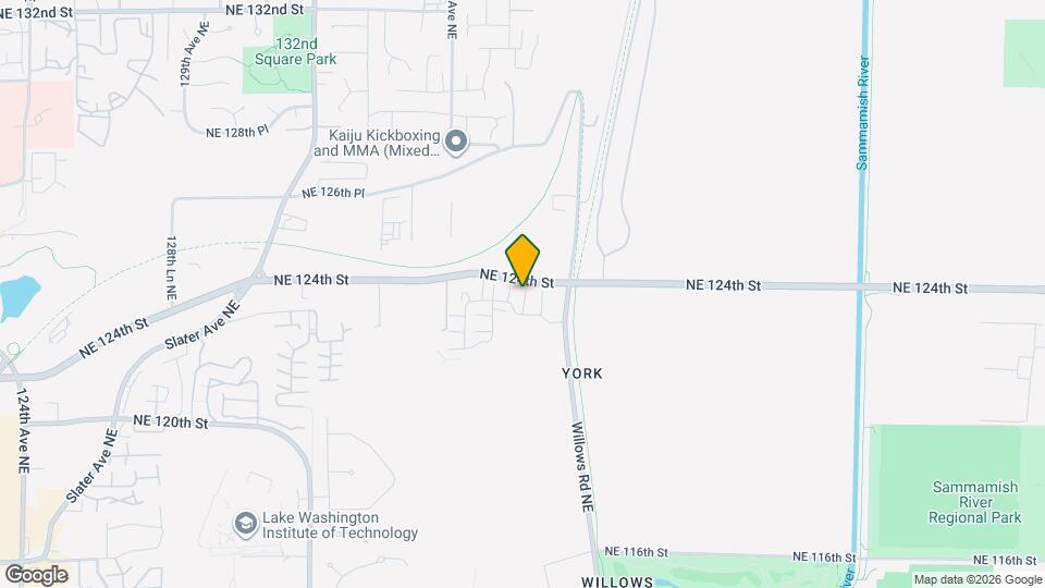 13840 NE 123rd Wy Map and Location Details