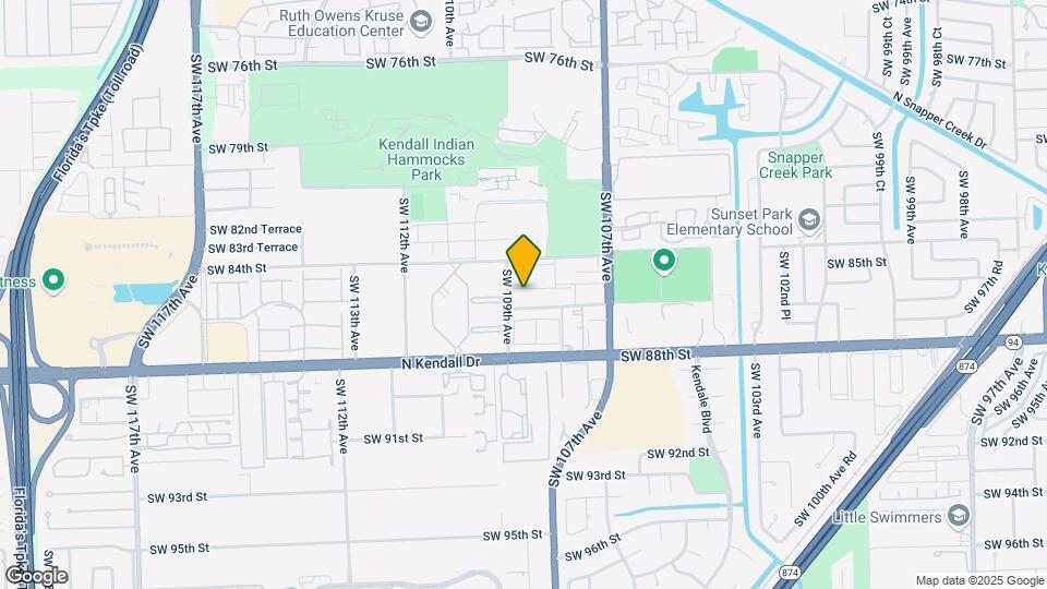 8577 SW 109th Ave Map and Location Details