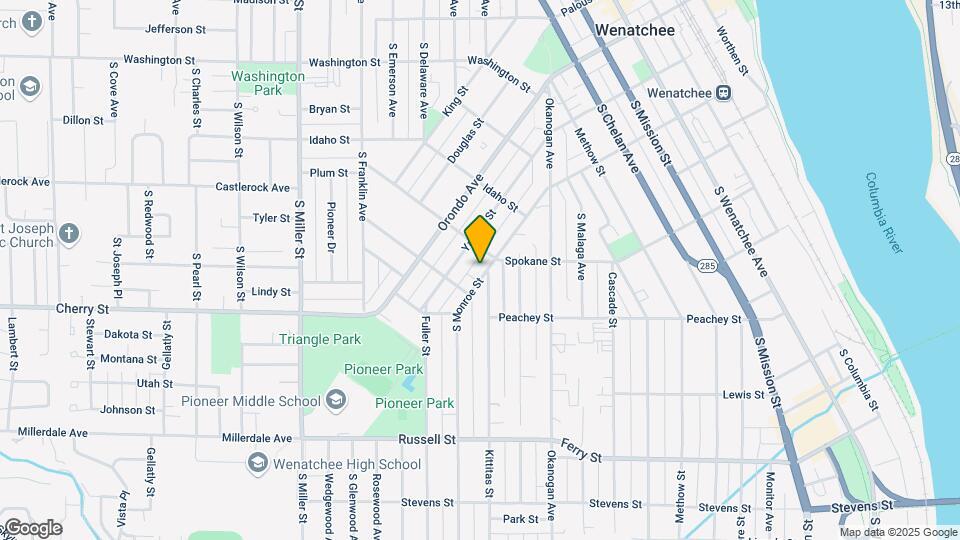 710 Monroe St, Unit C Map and Location Details