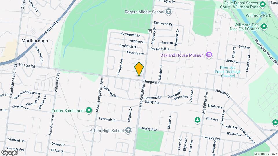 6315 Heege Rd, Unit 6313 Heege Map and Location Details