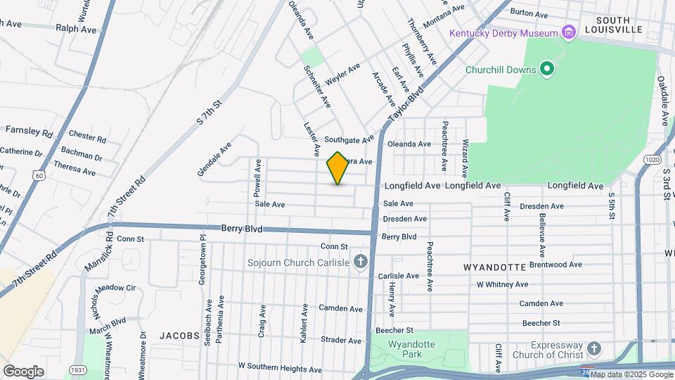 1422 Longfield Ave Mapa y Detalles de la Ubicación