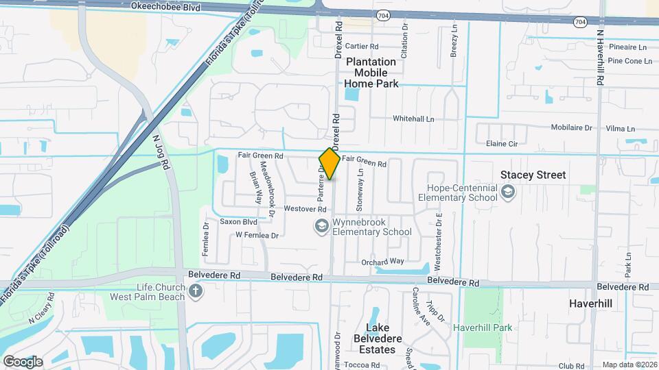 1357 Drexel Rd Mapa y Detalles de la Ubicación