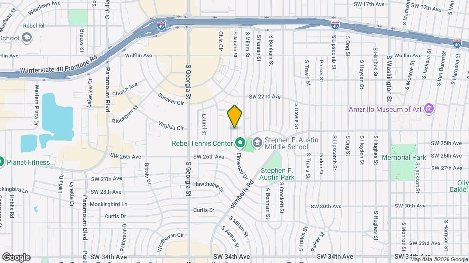 2225 Peach Tree St Map and Location Details