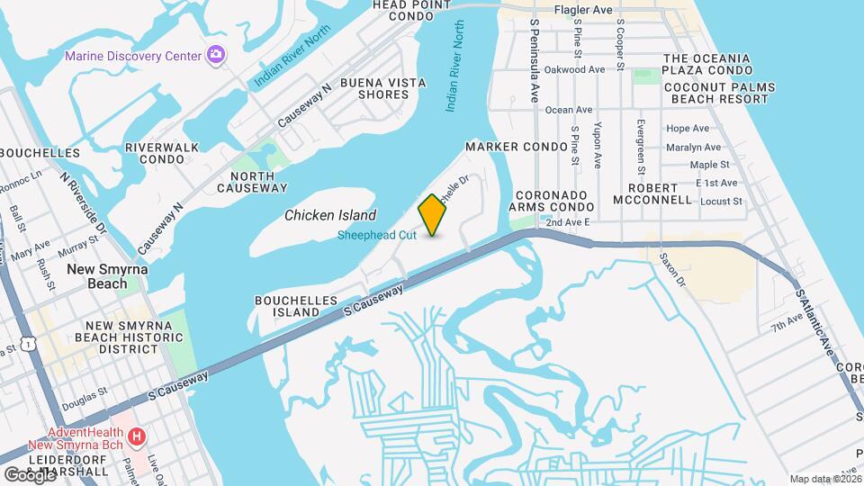 404 Bouchelle Dr, Unit #104 Map and Location Details