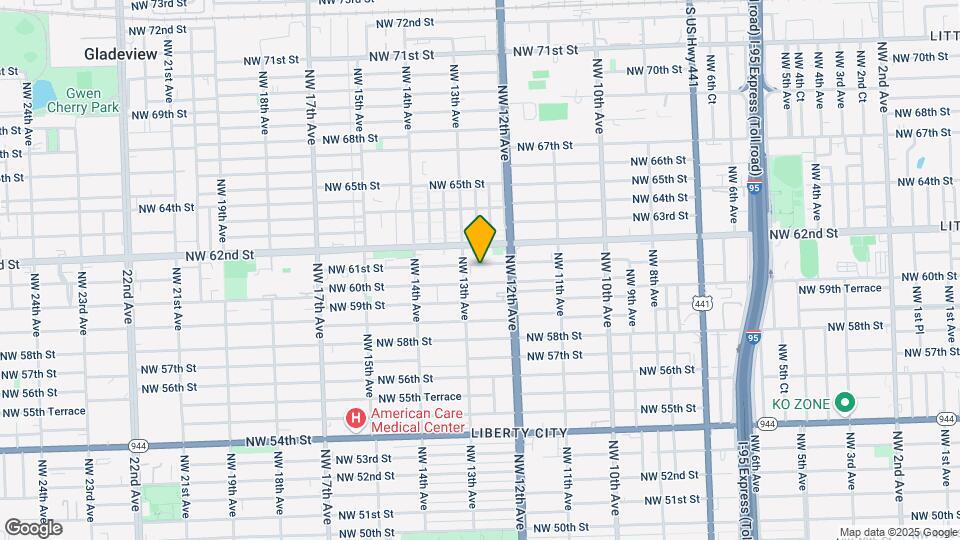 1258 NW 61st St Map and Location Details