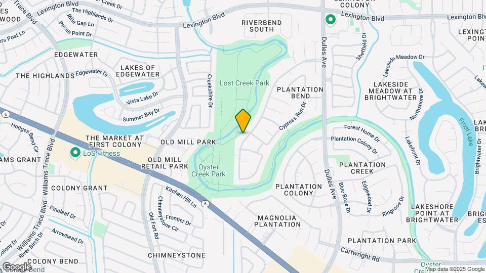 2338 Plantation Bend Dr Map and Location Details