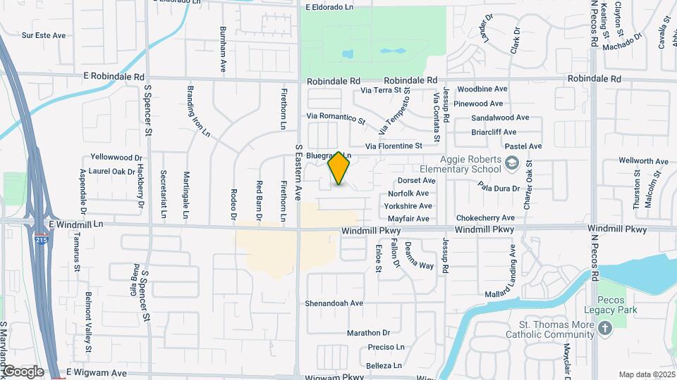 2839 Blue Bonnet Dr Map and Location Details