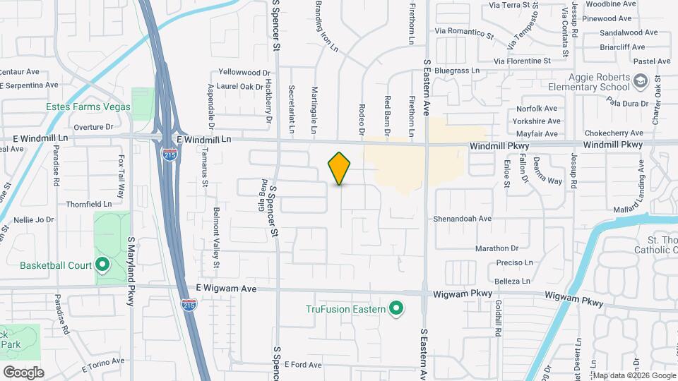 8235 Coyado St Map and Location Details