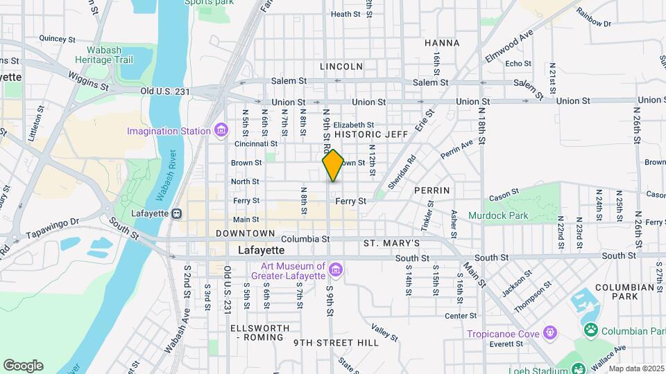905 North St Map and Location Details