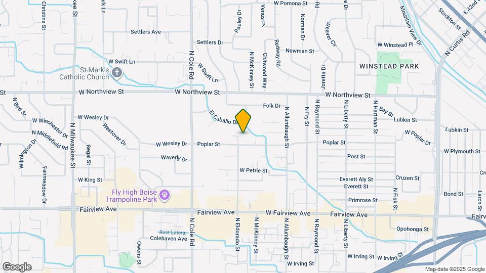 6515 W Butte Ln Mapa y Detalles de la Ubicación