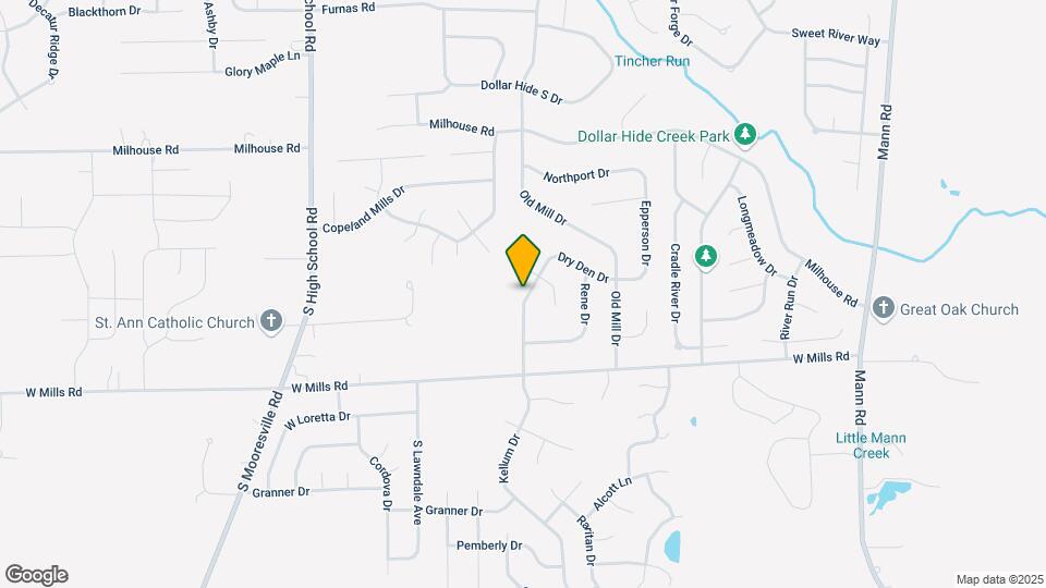 6310 Kellum Dr Map and Location Details