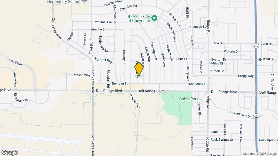 4717 Cactus Way Map and Location Details