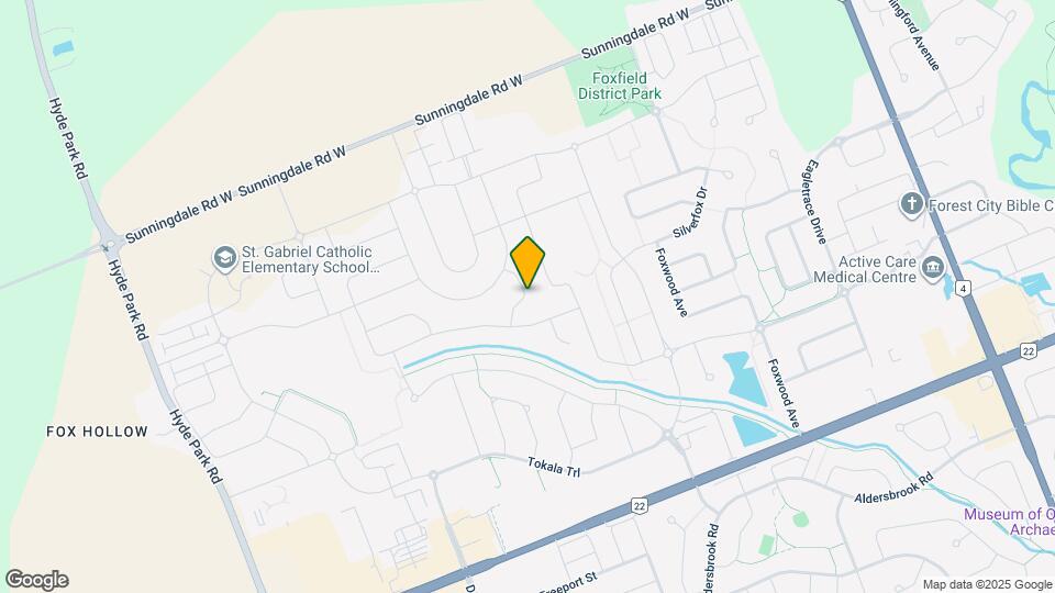 1304 Bush Hill Link Map and Location Details