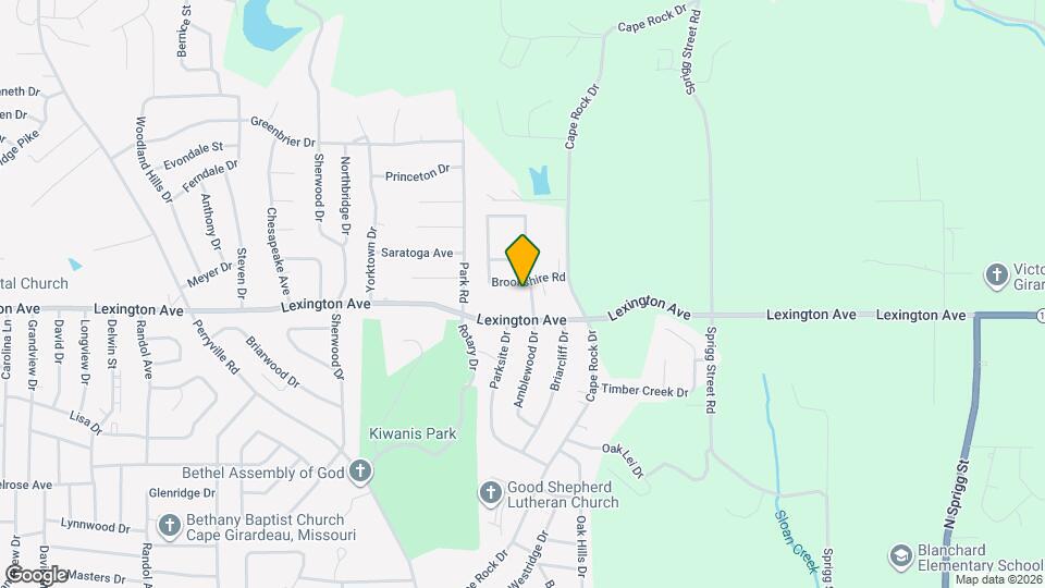 1345-1347 Amblewood Dr Map and Location Details