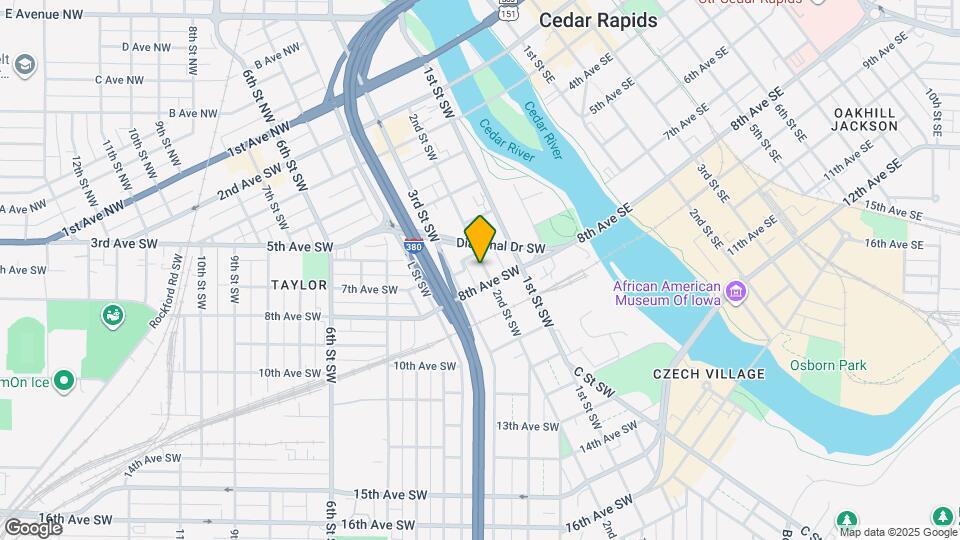 714 2nd St SW Map and Location Details