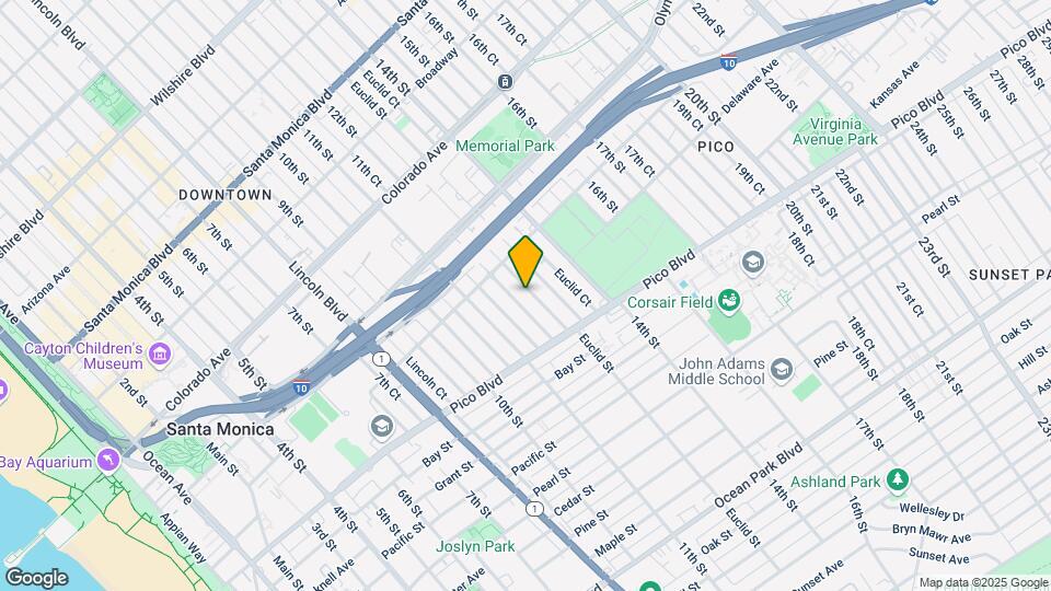1837 12th St Map and Location Details