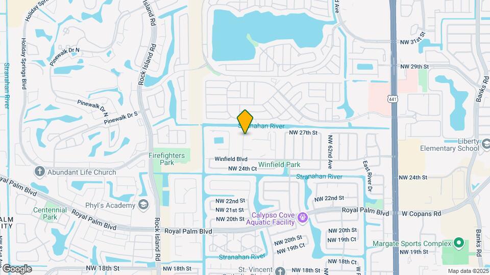 6611 Winfield Blvd Map and Location Details