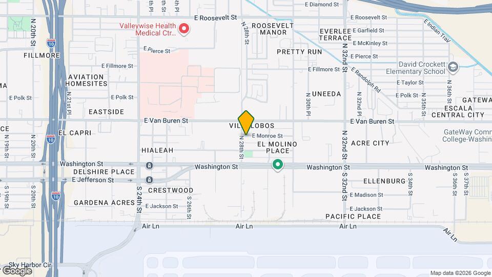 2803 E Monroe St Map and Location Details