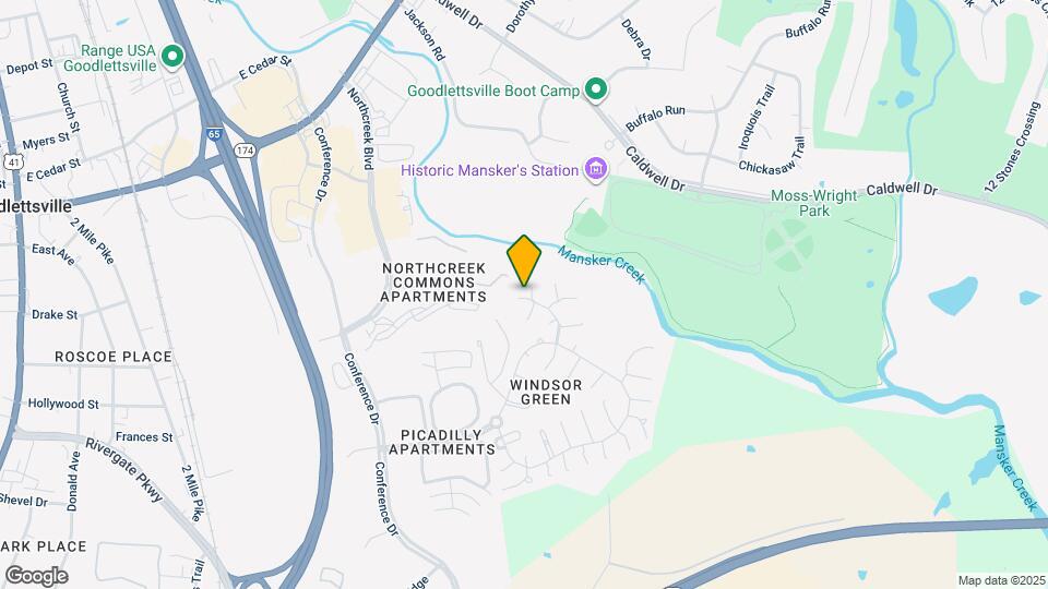 401 Newberry Ct Map and Location Details