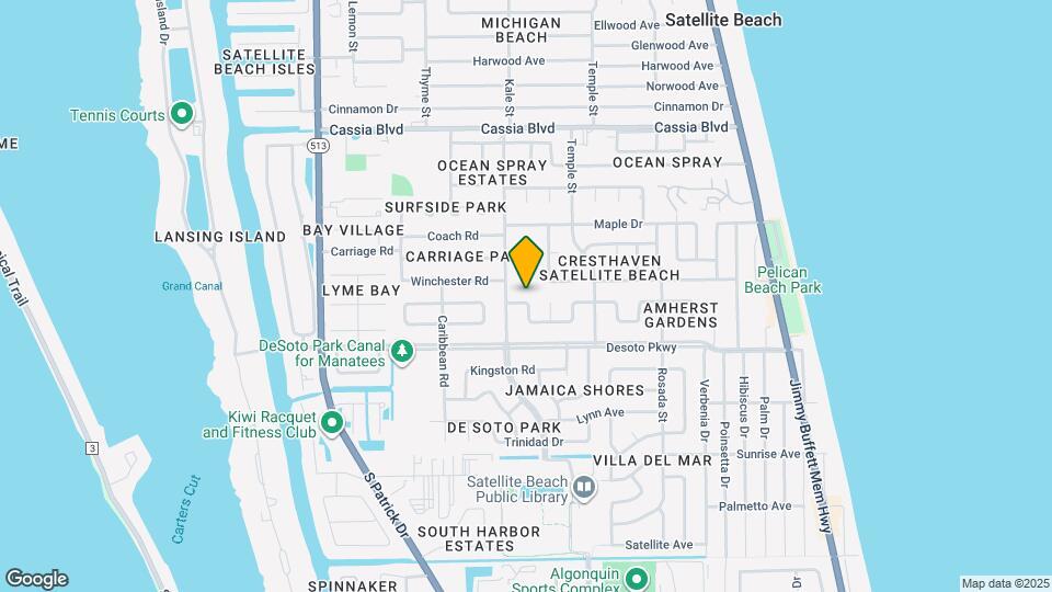 460 Carissa Dr Map and Location Details