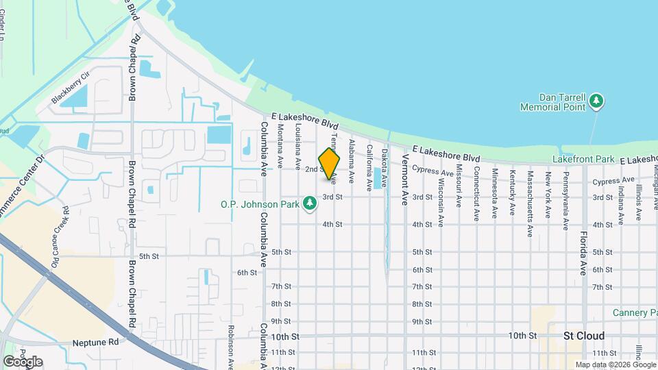 212 Tennessee Ave Map and Location Details