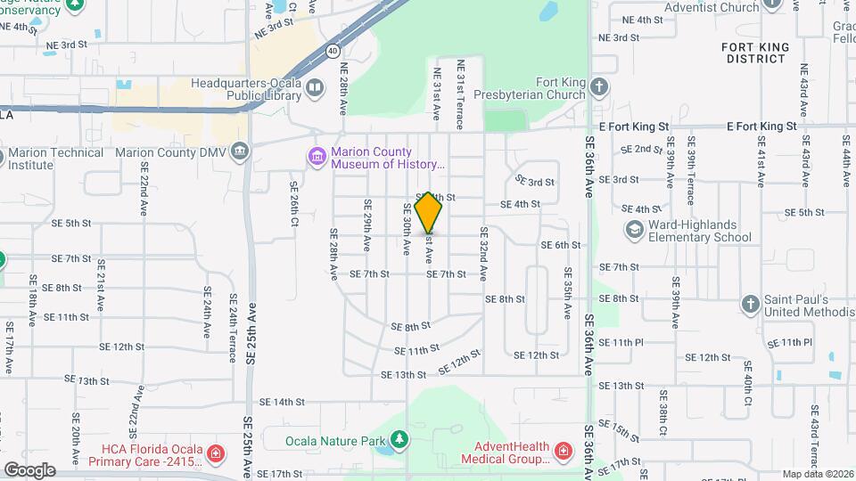 609 SE 31st Ave Map and Location Details