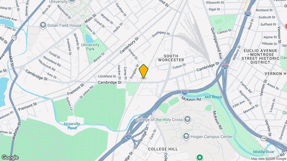 395 Cambridge St, Unit 3 Map and Location Details