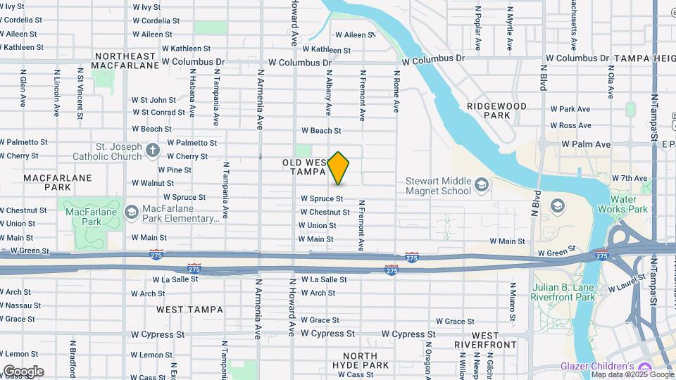 1918 W Walnut St Map and Location Details