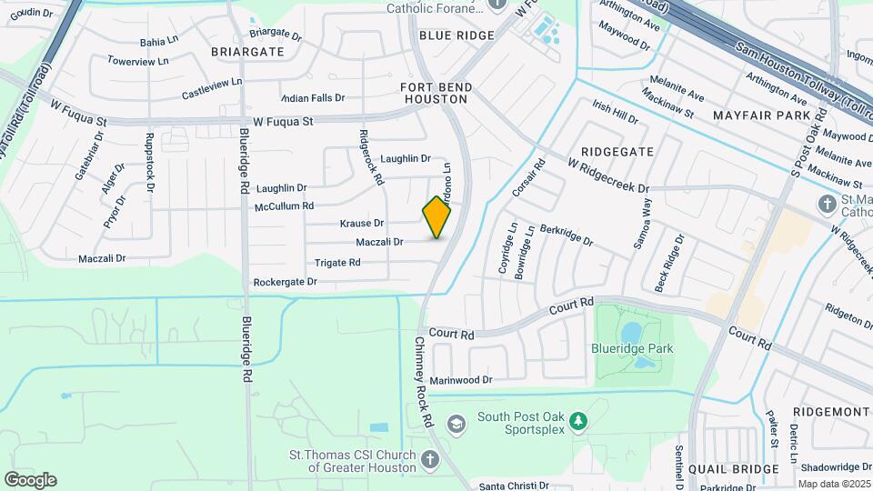 15939 Cardono Ln Map and Location Details