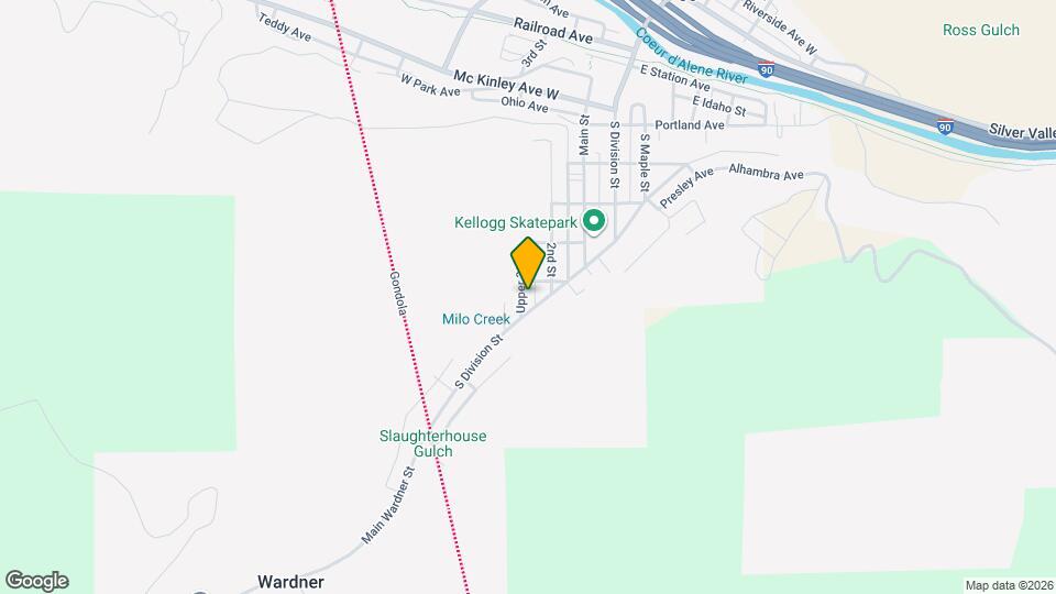 709 Upper 3rd St Map and Location Details