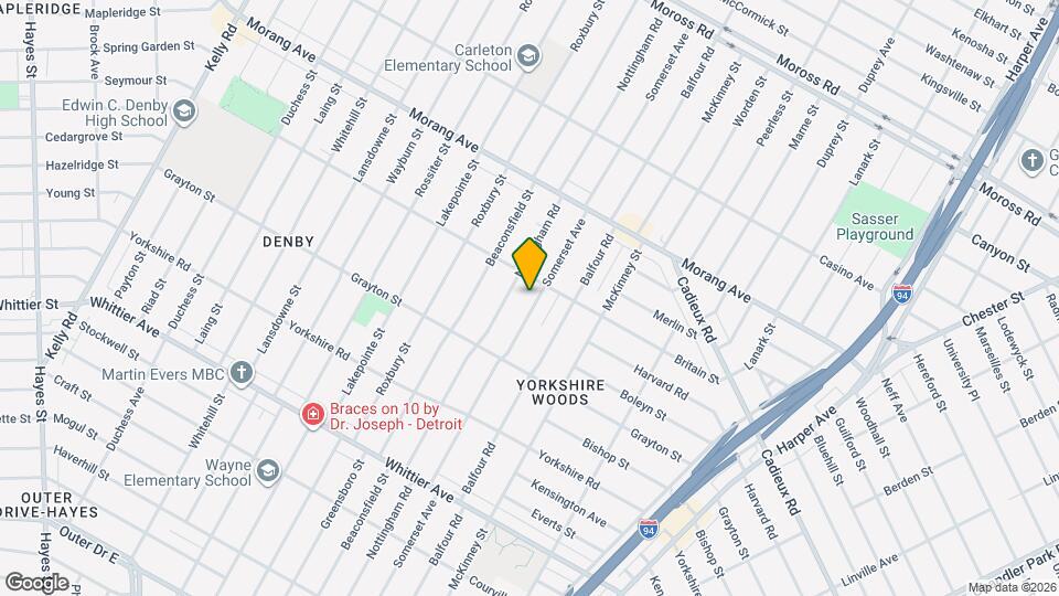 10835 Somerset Ave Mapa y Detalles de la Ubicación