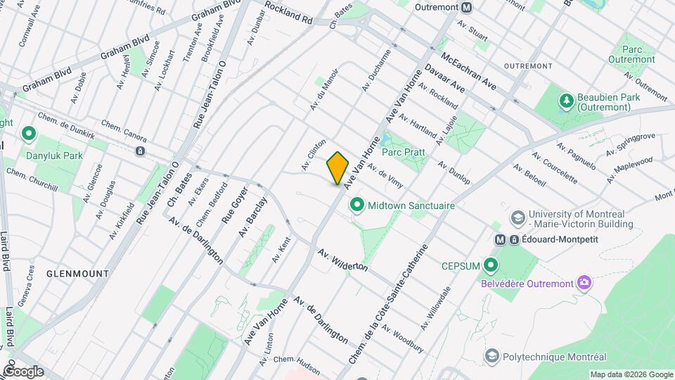 2105 Van Horne Av Map and Location Details