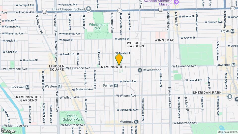 1940 W Lawrence Ave Mapa y Detalles de la Ubicación