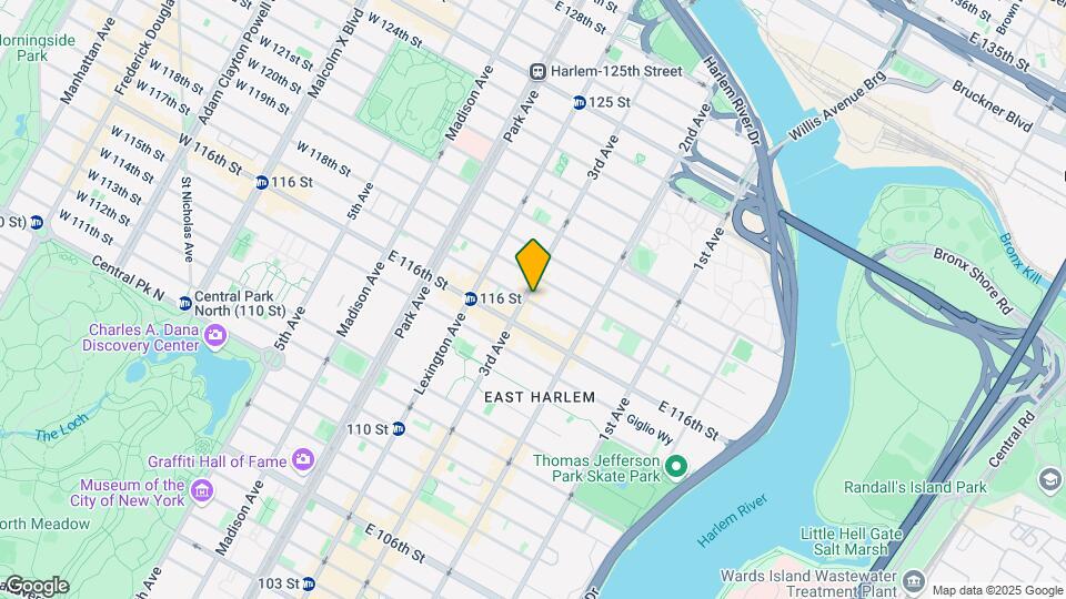 2143-2145 Third Ave Mapa y Detalles de la Ubicación