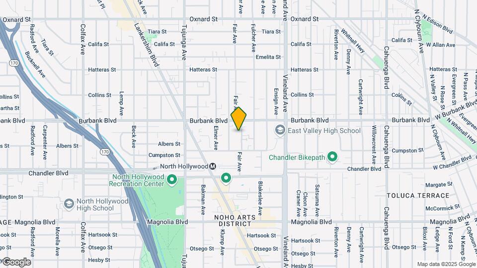 5541 Bonner Ave Map and Location Details