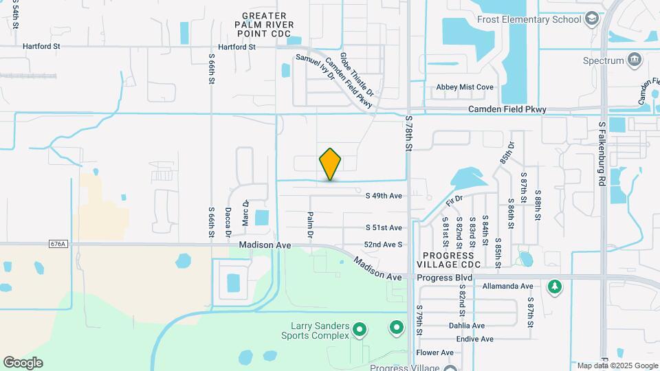 7314 Spring Snowflake Ave Map and Location Details