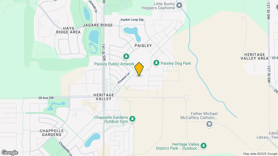 Heritage Valley Heights Townhomes Map and Location Details