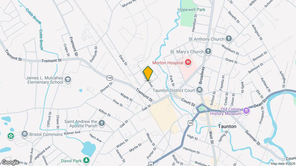 34 Hodges Ave Map and Location Details