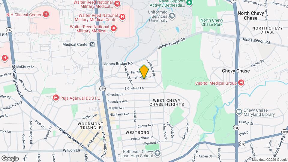 4525 N Chelsea Ln Map and Location Details