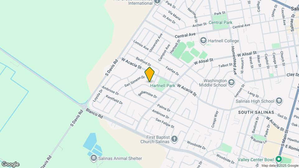 752 Carmelita Dr Map and Location Details